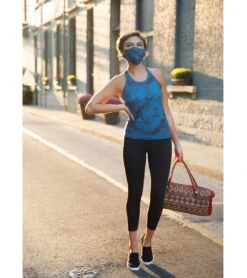 Tie Dye Face Mask -Swimming And Diving 5665861599400 indigo 3a