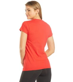 Women's We Both Fly Crew Neck T-Shirt -Swimming And Diving 5665887977640 red 3a