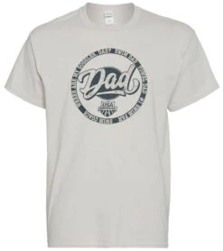 Men's Best Swim Dad Crew Neck T-Shirt