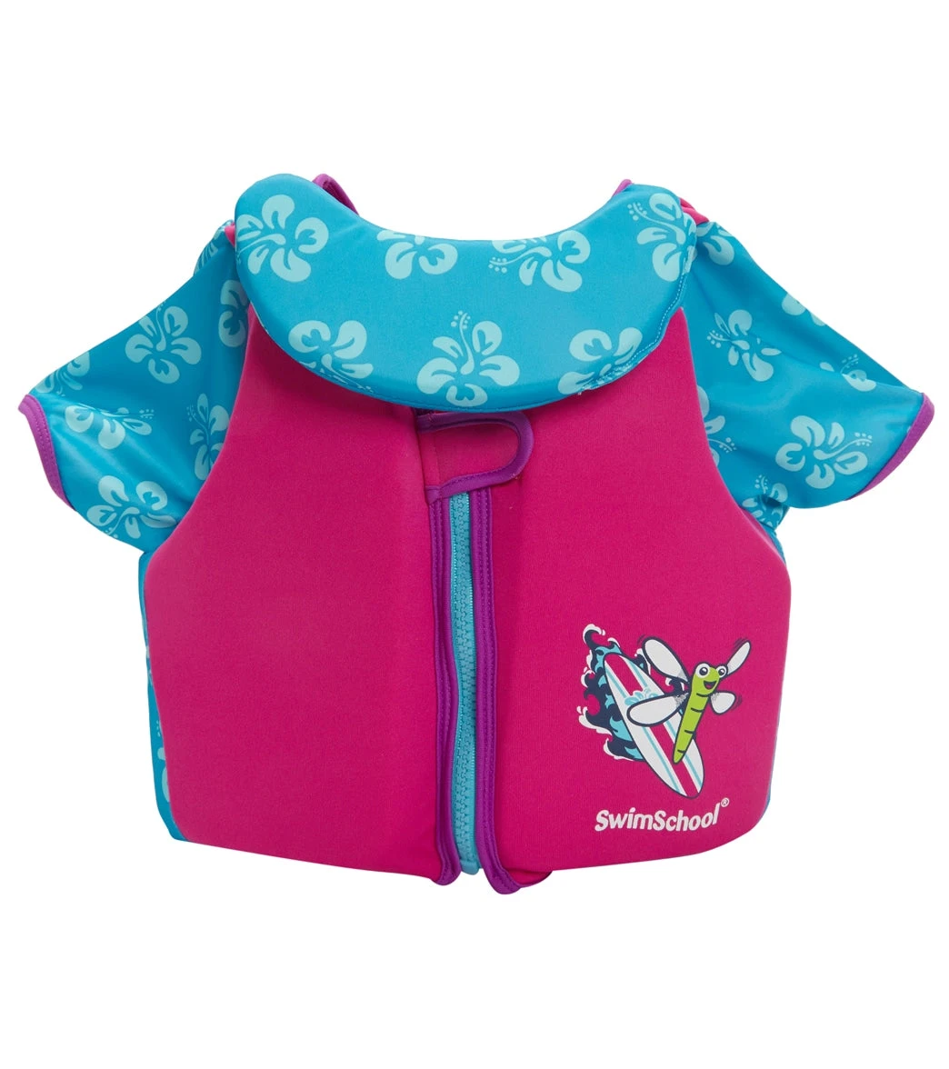 Kids' Deluxe Swim Trainer Vest With Collar 2 Kids' Deluxe Swim Trainer Vest With Collar - Image 2