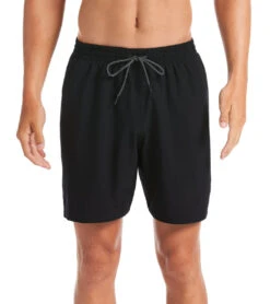Nike Men's 18" Essential Swim Trunks 11 Nike Men's 18" Essential Swim Trunks -Swimming And Diving 5665945682088 black 4a
