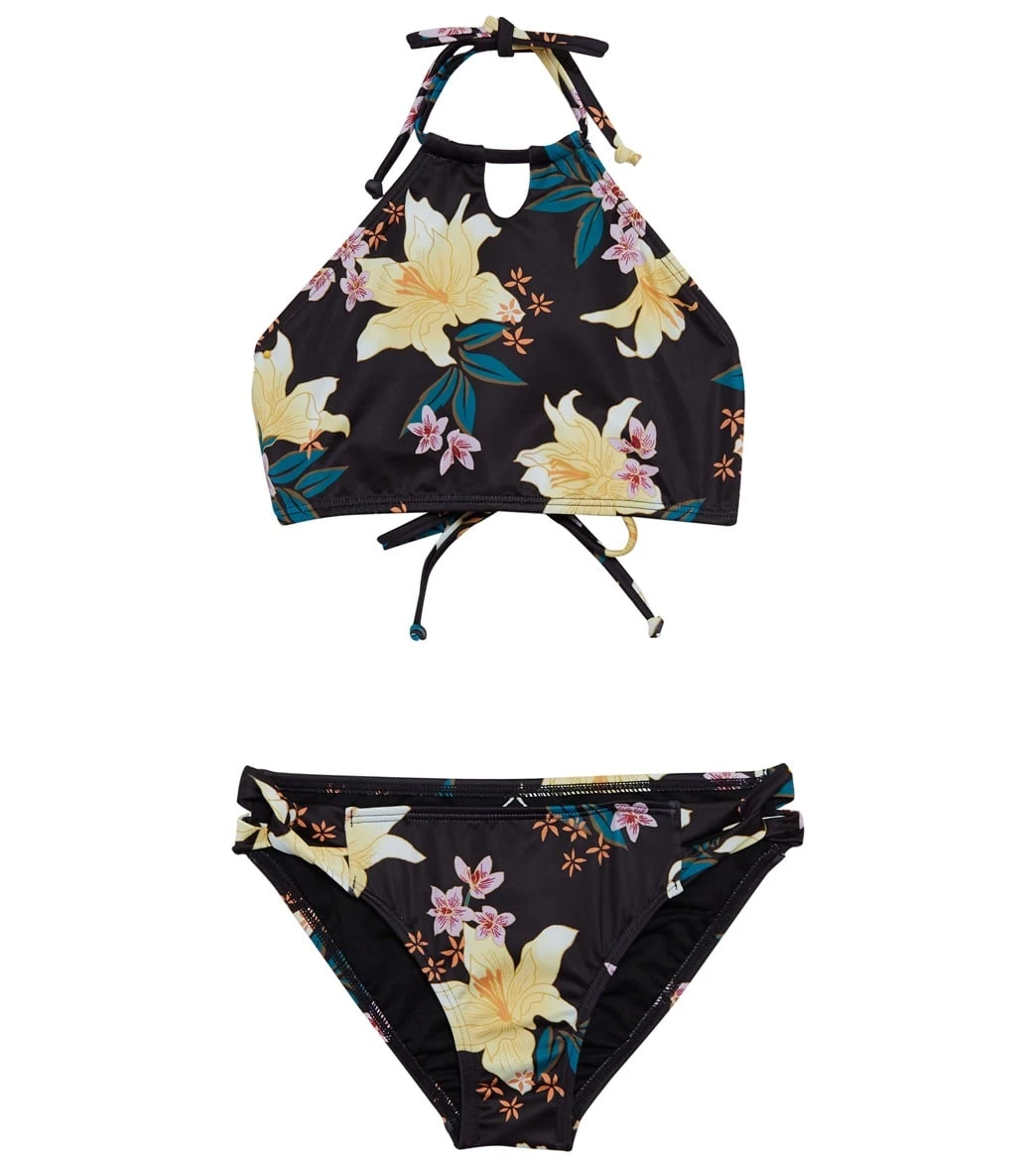 Billabong Girls' Wild Side Two Piece Bikini Set (Little Kid, Big Kid) 1 Billabong Girls' Wild Side Two Piece Bikini Set (Little Kid, Big Kid)