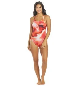 Nike Women's Amp Axis Racerback One Piece Swimsuit -Swimming And Diving 5665975337128 universityred 4a