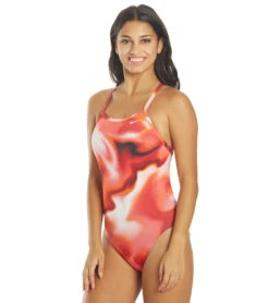 Nike Women's Amp Axis Racerback One Piece Swimsuit -Swimming And Diving 5665975337128 universityred 5a