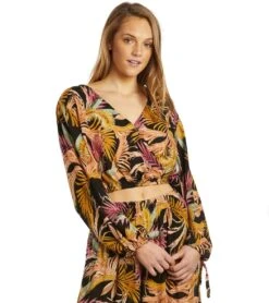 Blue Sky Babe Long Sleeve Blouse