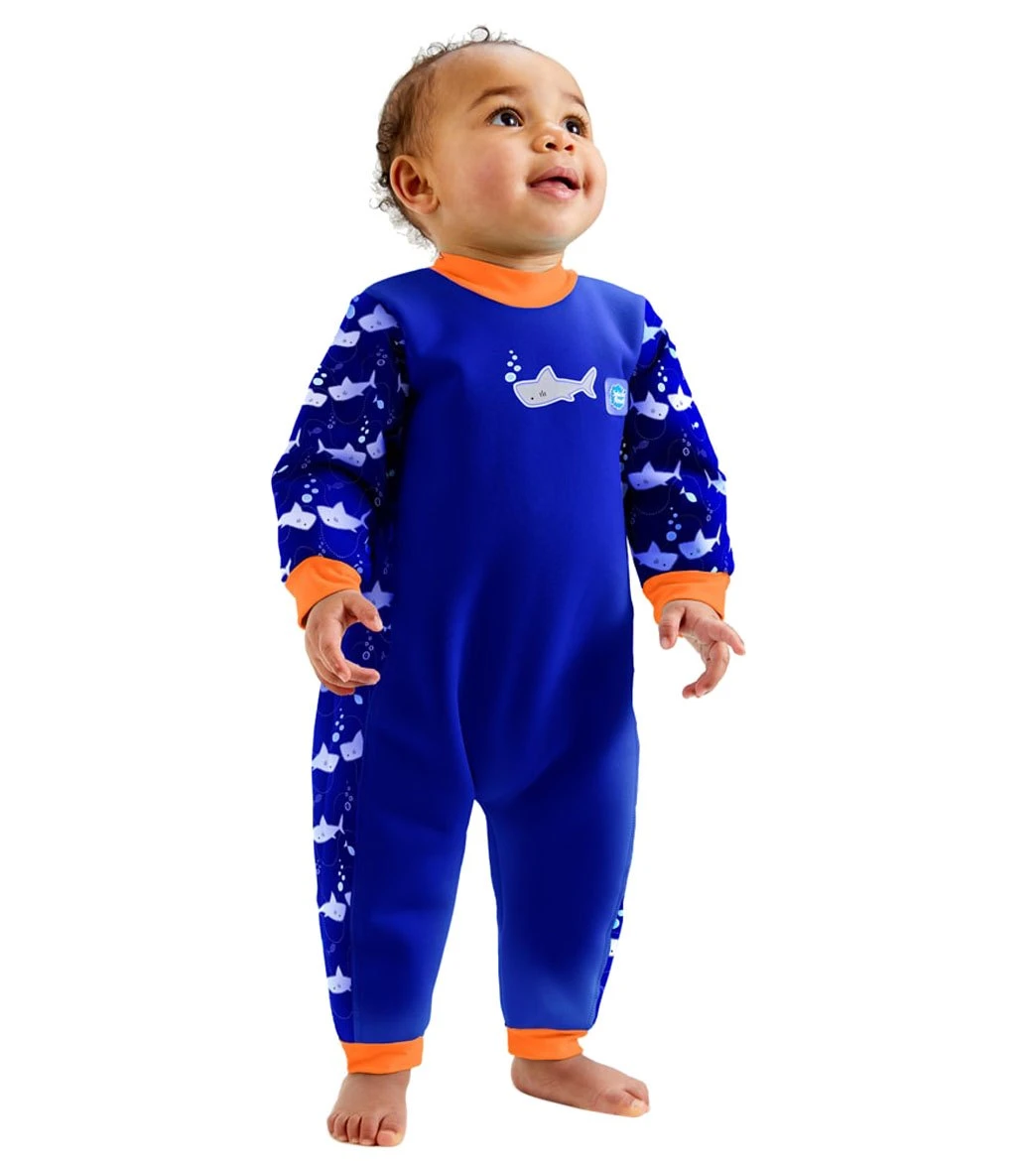 Shark Orange Warm In One Thermal Wetsuit (Baby) 3 Shark Orange Warm In One Thermal Wetsuit (Baby) - Image 3