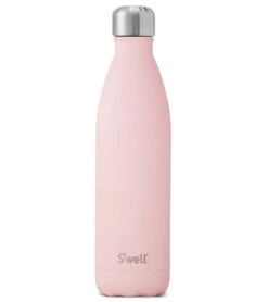 Pink Topaz 25 Oz Stainless Steel Water Bottle