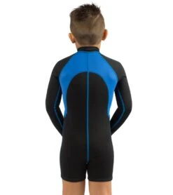 CRESSI Kids' 1.5 Mm Long Sleeve Springsuit (Little Kid, Big Kid) -Swimming And Diving 5666874359976 blackblue 3a