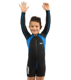CRESSI Kids' 1.5 Mm Long Sleeve Springsuit (Little Kid, Big Kid) -Swimming And Diving 5666874359976 blackblue 4a