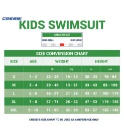 CRESSI Kids' 1.5 Mm Long Sleeve Springsuit (Little Kid, Big Kid) -Swimming And Diving 5666874359976 blackblue 6a