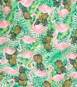 Flamingo Frenzy Thin Strap One Piece Swimsuit 11 Flamingo Frenzy Thin Strap One Piece Swimsuit -Swimming And Diving 5667011887272 pinkgreenmulti 6a