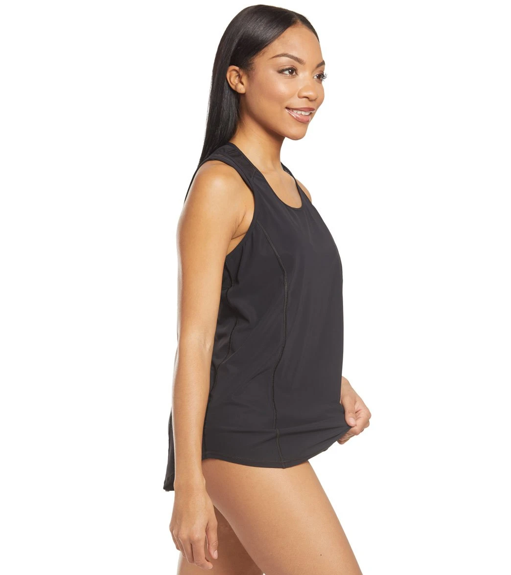 Tommy Bahama Island Active Solid Cover Up Tank Top 2 Tommy Bahama Island Active Solid Cover Up Tank Top - Image 2