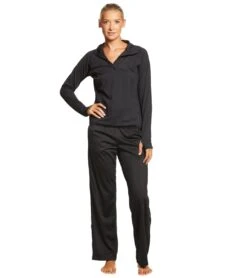 Women's Sport-Tek® Sport-Wick® Stretch 1/2-Zip Pullover 7 Women's Sport-Tek® Sport-Wick® Stretch 1/2-Zip Pullover -Swimming And Diving 5667484598440 black 4a