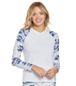 Xcel Women's Ocean Ramsey VentX Long Sleeve Rash Guard Top 9 Xcel Women's Ocean Ramsey VentX Long Sleeve Rash Guard Top -Swimming And Diving 5667879190696 whitedolphin 5a
