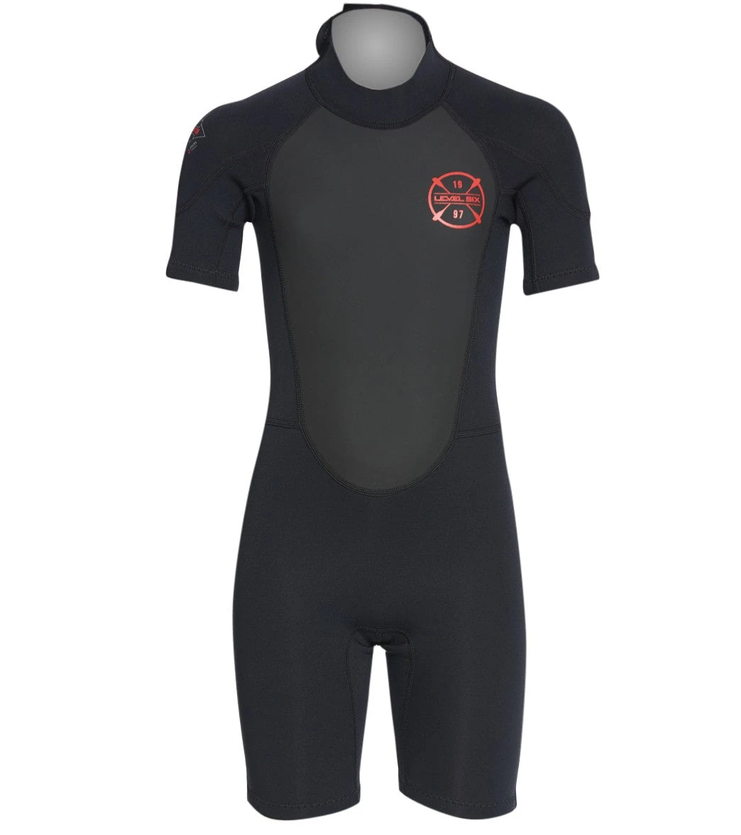 Level Six Youth Shorty Spring Suit Wetsuit 1 Level Six Youth Shorty Spring Suit Wetsuit