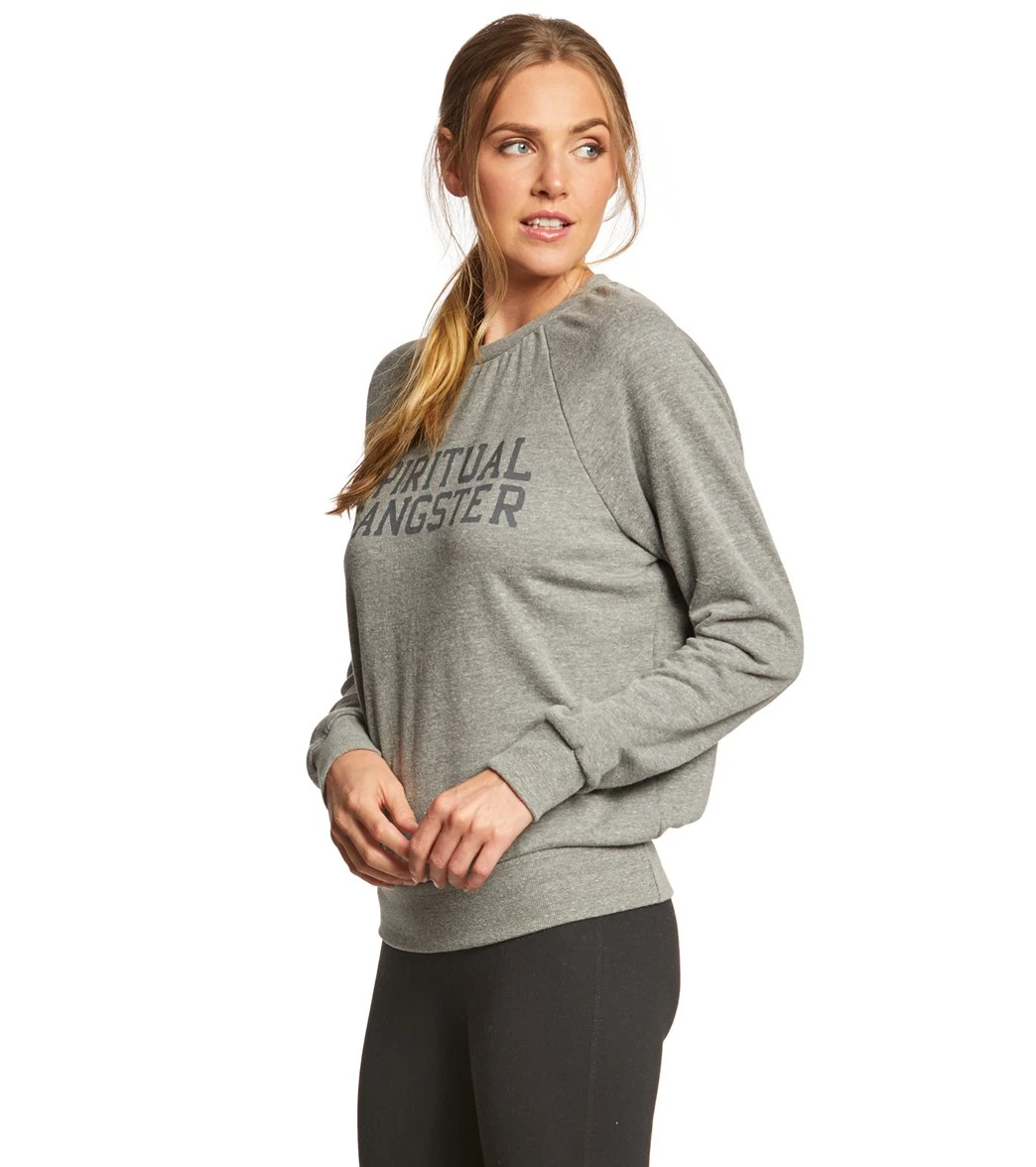 Spiritual Gangster SG Varsity Old School Pullover 2 Spiritual Gangster SG Varsity Old School Pullover - Image 2