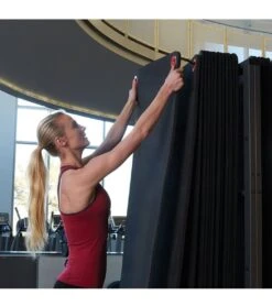 Spri 71in Premium Hanging Mat (3/8") -Swimming And Diving 5668342661288 black 3a