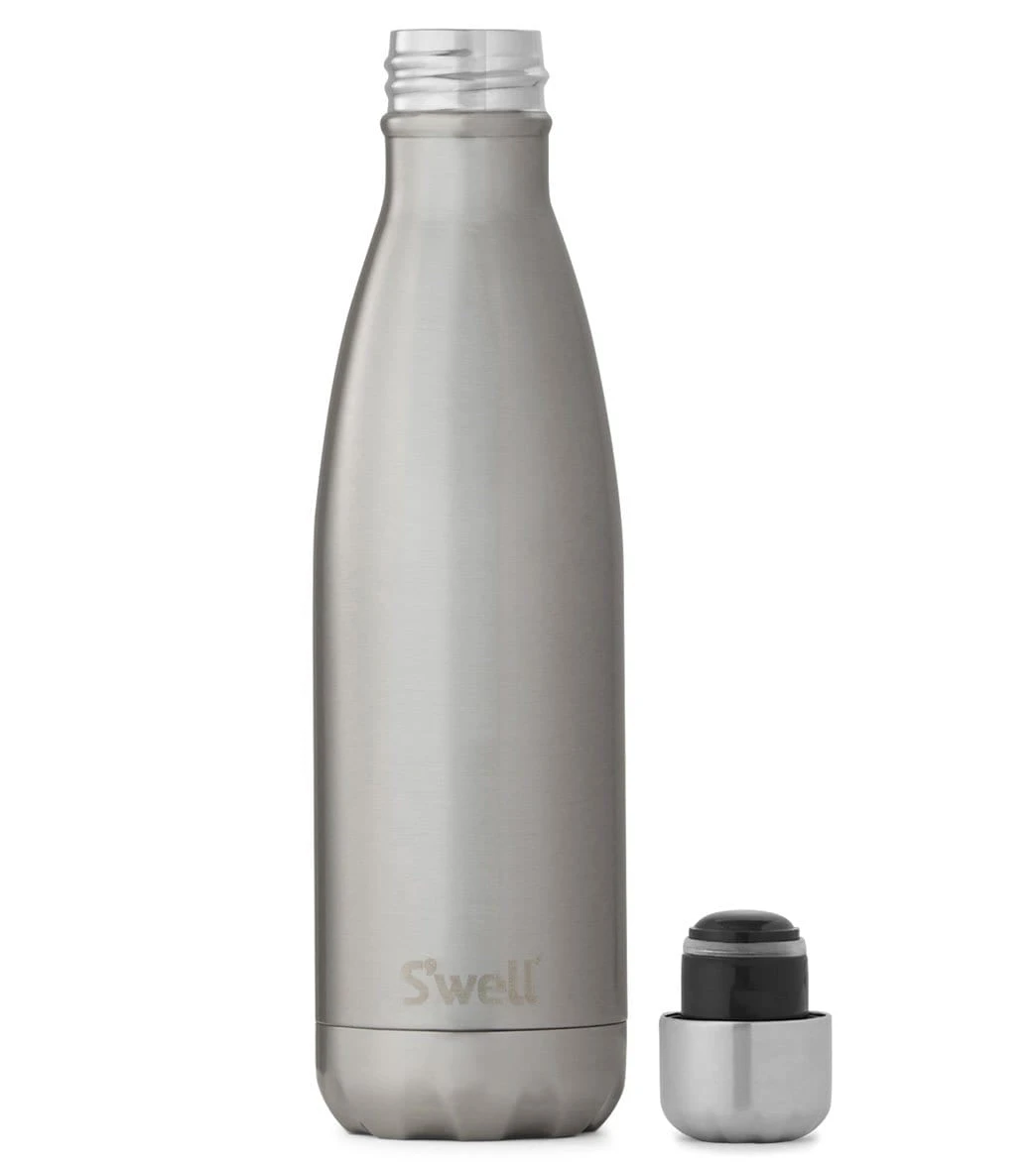 Silver Lining 17oz Stainless Steel Water Bottle 2 Silver Lining 17oz Stainless Steel Water Bottle - Image 2
