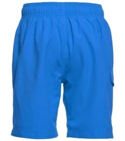 Boys' Solid E-Board Short (4-16) -Swimming And Diving 5669023023272 bongoblue 3a