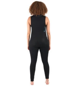 Level Six Women's Farmer Jane Front Zip Long Jane Neoprene Wetsuit 6 Level Six Women's Farmer Jane Front Zip Long Jane Neoprene Wetsuit -Swimming And Diving 5669079318696 black 3a