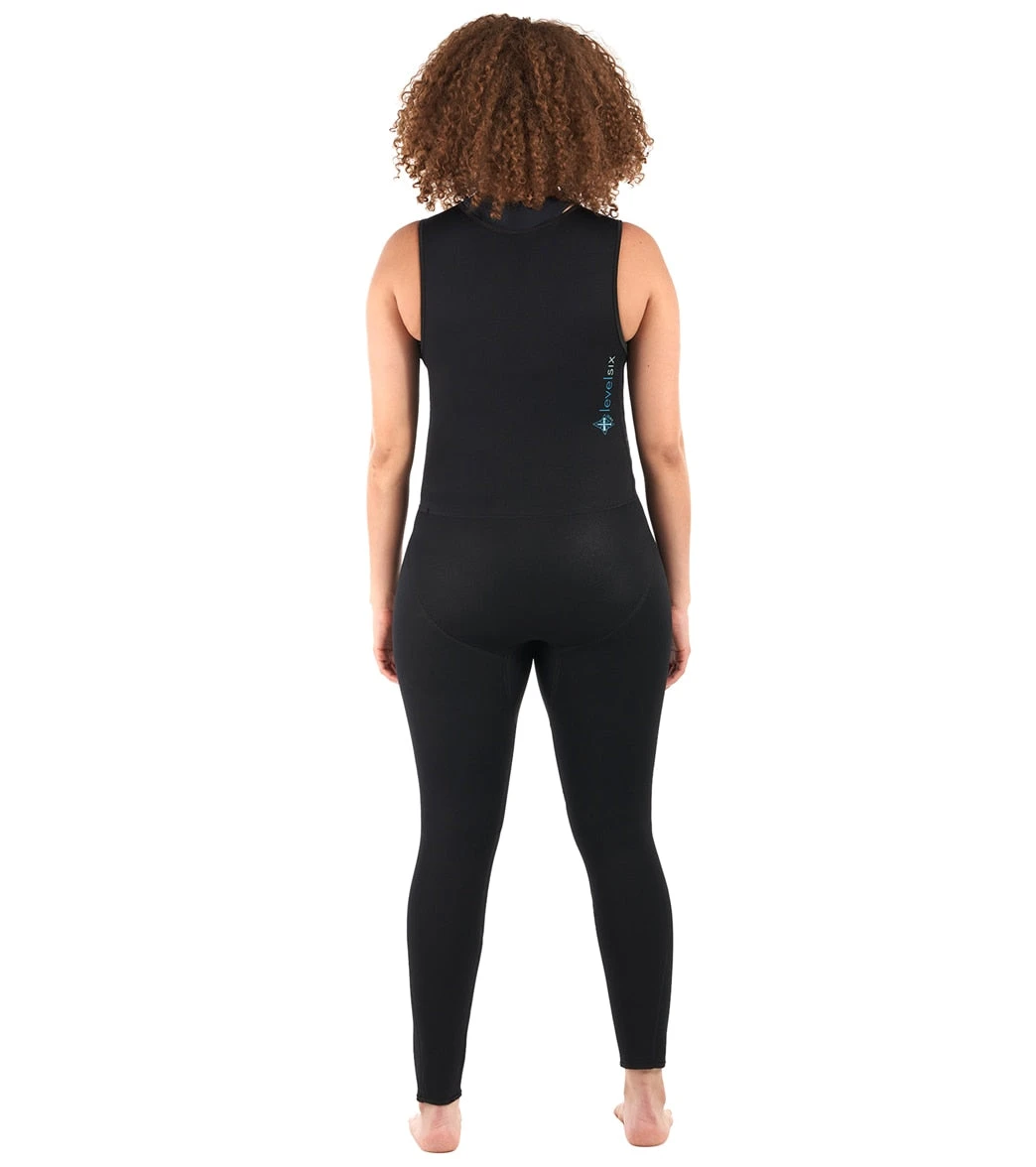 Level Six Women's Farmer Jane Front Zip Long Jane Neoprene Wetsuit 3 Level Six Women's Farmer Jane Front Zip Long Jane Neoprene Wetsuit - Image 3