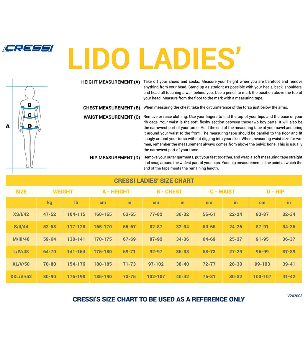 CRESSI Women's 2mm Lido Short Sleeve Springsuit Wetsuit 3 CRESSI Women's 2mm Lido Short Sleeve Springsuit Wetsuit - Image 3