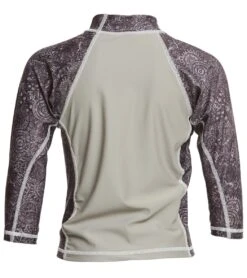 Boys' Sundial UV 50+ Long Sleeve Rashguard (Toddler, Little Kid, Big Kid) -Swimming And Diving 5669354504360 stone 3a