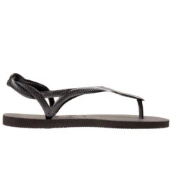 Havaianas Women's Luna Sandal -Swimming And Diving 5669407162536 black 3a