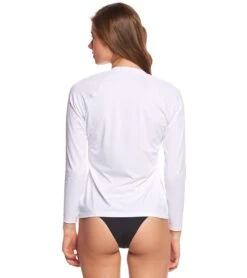 Xcel Women's VentX Long Sleeve Swim Shirt -Swimming And Diving 5669565366440 white 3a