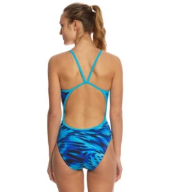 Supersonic One Piece Swimsuit (SwimOutlet Exclusive) -Swimming And Diving 5669681004712 blue 3a