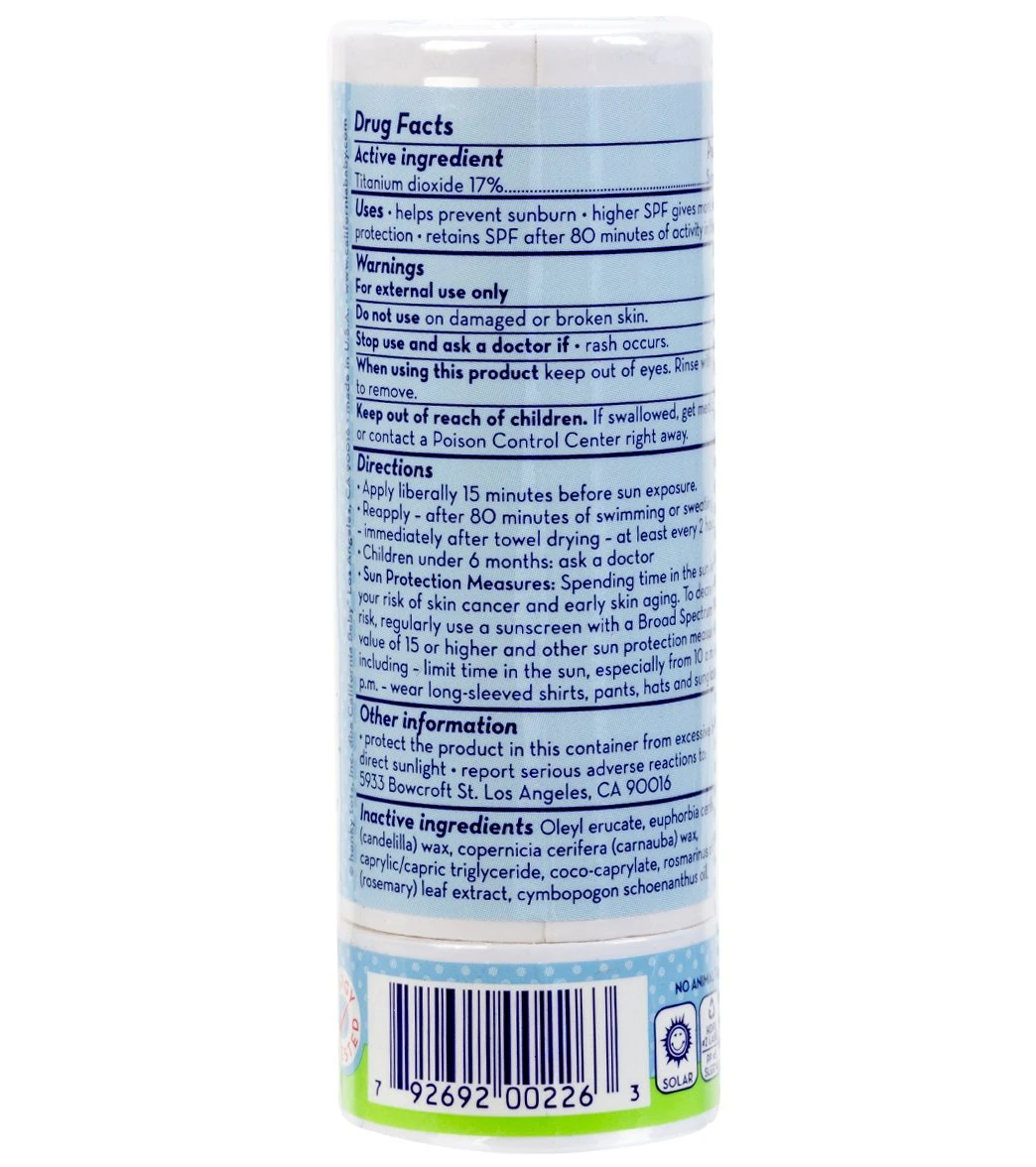 California Baby SPF 30+ Sunscreen Stick: Everyday/Year-Round 2 California Baby SPF 30+ Sunscreen Stick: Everyday/Year-Round - Image 2