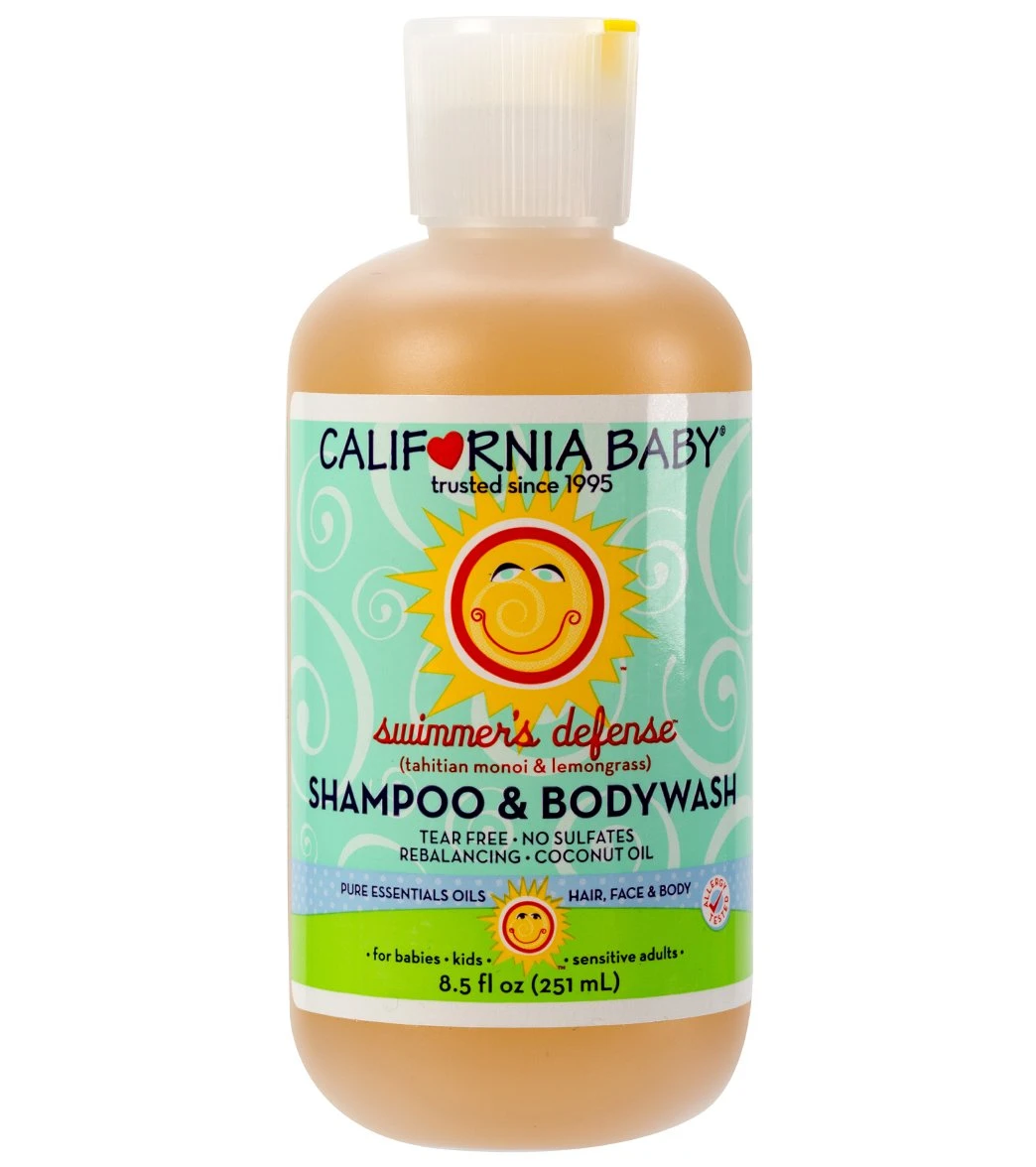 California Baby Shampoo And Body Wash: Swimmer's Defense 1 California Baby Shampoo And Body Wash: Swimmer's Defense