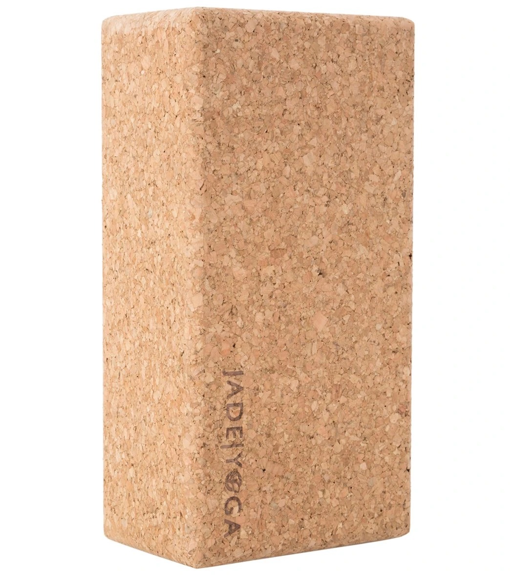 Cork Yoga Block 3 Inch 2 Cork Yoga Block 3 Inch - Image 2