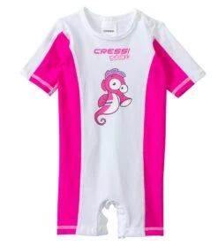 CRESSI Girls' Babaloo Rashguard Onesie (6mos-24mos)