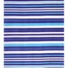 Dohler Horizontal Bold Stripes Beach Towel 58" X 74"