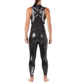 2XU Women's P:1 Propel Tri Sleeveless Wetsuit -Swimming And Diving 5671344505000 blacksilver 3a