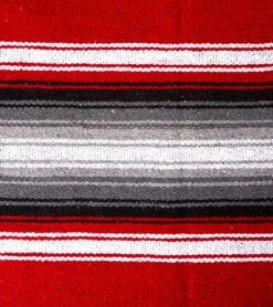 Diamond Design Mexican Yoga Blanket -Swimming And Diving 5671455326376 red 4a