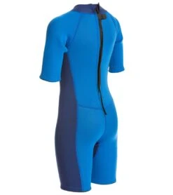 Shorty Wetsuit (Toddler, Little Kid, Big Kid) -Swimming And Diving 5671869350056 bluenavy 3a