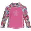 Girls' Topsy Turvy L/S Rashguard (Little Kid, Big Kid)