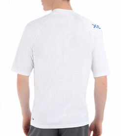 Xcel Men's Ventx Signature Short Sleeve Surf Tee -Swimming And Diving 5672109834408 white 4a