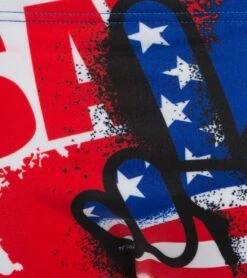 TURBO Men's USA Victory Water Polo Brief -Swimming And Diving 5672135164072 redroyal 3a