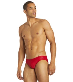 Solid Swim Euro Brief Swimsuit 10 Solid Swim Euro Brief Swimsuit -Swimming And Diving 5672584937640 red 3a
