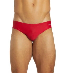 Solid Swim Euro Brief Swimsuit 12 Solid Swim Euro Brief Swimsuit -Swimming And Diving 5672584937640 red 5a