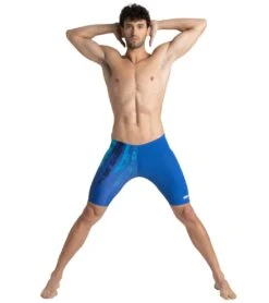Arena Men's Team Painted Stripes Jammer Swimsuit -Swimming And Diving 5677501808808 royalmultiroyal 3a