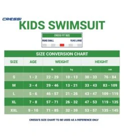 CRESSI Boys' Long Sleeve Spring Suit -Swimming And Diving 5677711753384 blackblue 3a