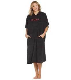 Xcel Changing Poncho -Swimming And Diving 5679061926056 black 4a