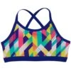 TYR Girls' Paint Party Trinity Bikini Top (Big Kid)