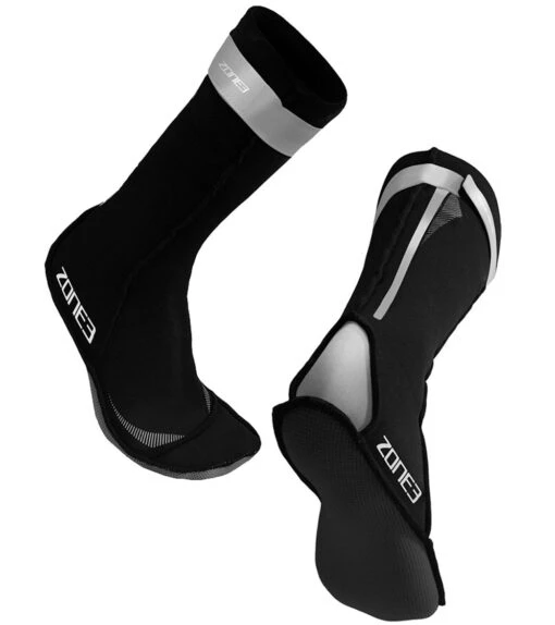Zone3 Neoprene Swim Socks 6 Zone3 Neoprene Swim Socks -Swimming And Diving 5680852435112 reflectivesilver 1a