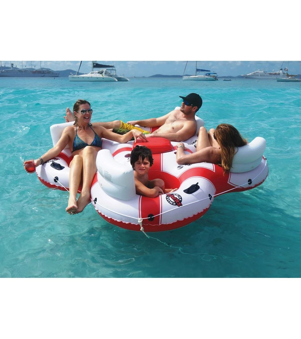Swimline Solstice Super Chill 4 Person River Tube 1 Swimline Solstice Super Chill 4 Person River Tube