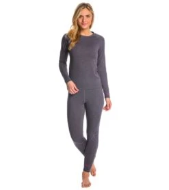 Level Six Women's Hot Fuzz Long Sleeve Fleece Paddle Top -Swimming And Diving 5684465860776 blackspacedye 4a